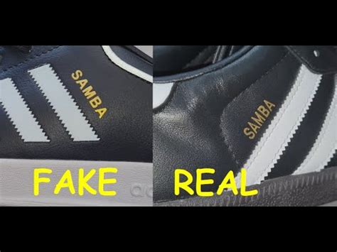 adidas samba fake vs real|adidas samba knockoff.